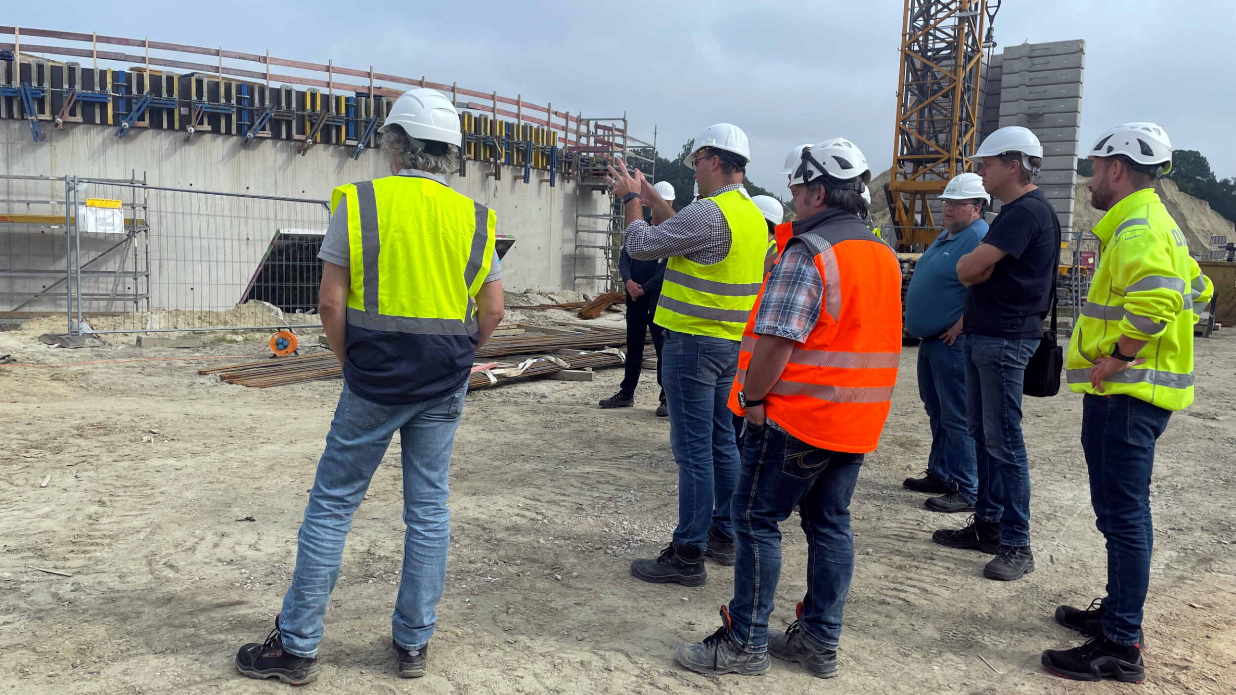 Baustellen-Besuch Speicherpumpwerk Kneheim mit Harzwasserwerken