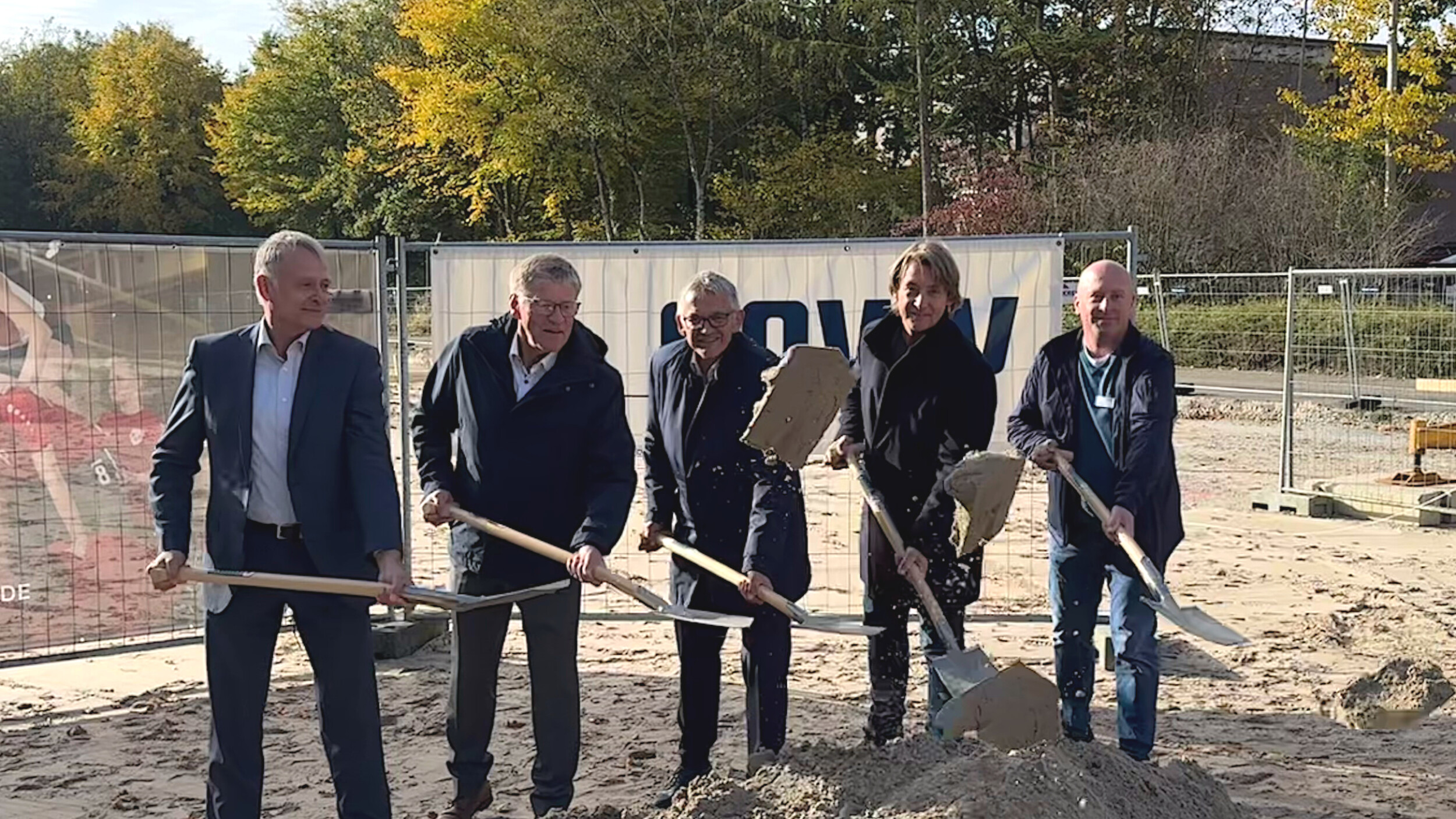 Spatenstich Neue OOWV-Betriebsstelle Aurich